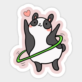 Hula panda Sticker